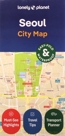 Lonely Planet Seoul City Map - Lonely Planet [KSIĄŻKA]