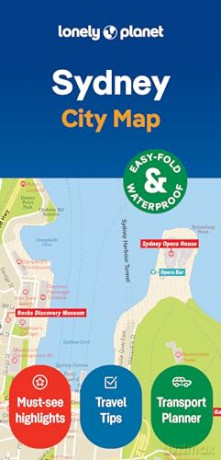 Lonely Planet Sydney City Map - Lonely Planet [KSIĄŻKA]