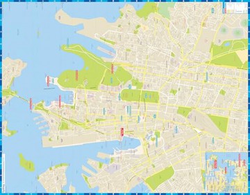 Lonely Planet Sydney City Map - Lonely Planet [KSIĄŻKA]