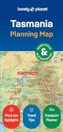 Lonely Planet Tasmania Planning Map - Lonely Planet [KSIĄŻKA]
