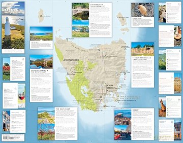 Lonely Planet Tasmania Planning Map - Lonely Planet [KSIĄŻKA]