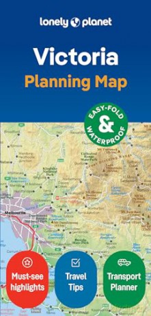 Lonely Planet Victoria Planning Map - Lonely Planet [KSIĄŻKA]