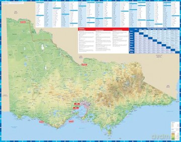 Lonely Planet Victoria Planning Map - Lonely Planet [KSIĄŻKA]
