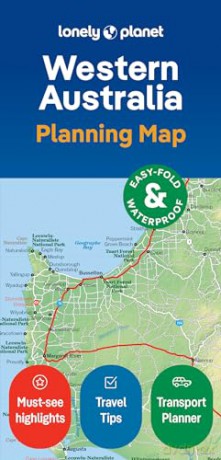 Lonely Planet Western Australia Planning Map - Lonely Planet [KSIĄŻKA]