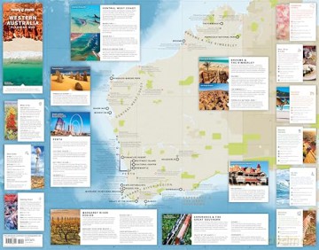 Lonely Planet Western Australia Planning Map - Lonely Planet [KSIĄŻKA]
