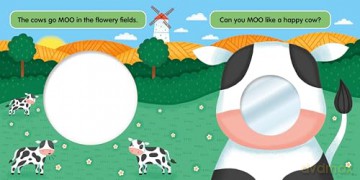 Look On The Farm! (Mirror Book) - Igloo Books [KSIĄŻKA]