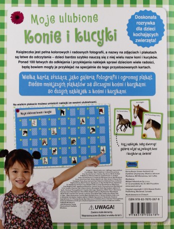 Moje ulubione - Konie i kucyki [KSĄŻKA]