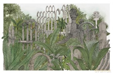 Lost Gardens of the World: An Atlas of Forgotten Horticultural Treasures - Sandra Lawrence [KSIĄŻKA]