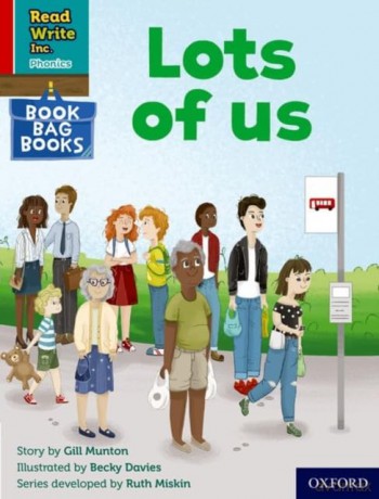 Lots of us (Red Ditty Book Bag Book 8) (Read Write Inc. Phonics) - Gill Munton [KSIĄŻKA]