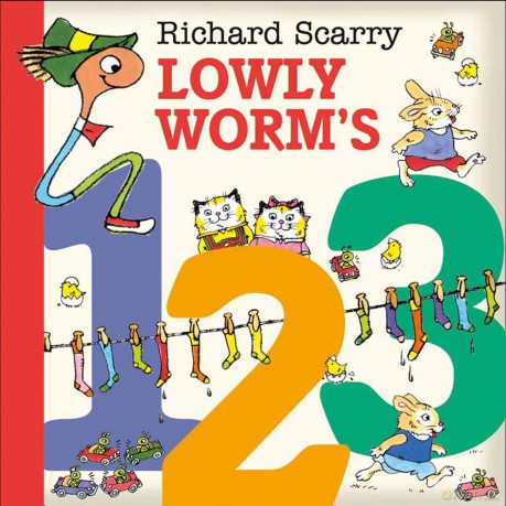 Lowly Worm's 123 - Richard Scarry [KSIĄŻKA]