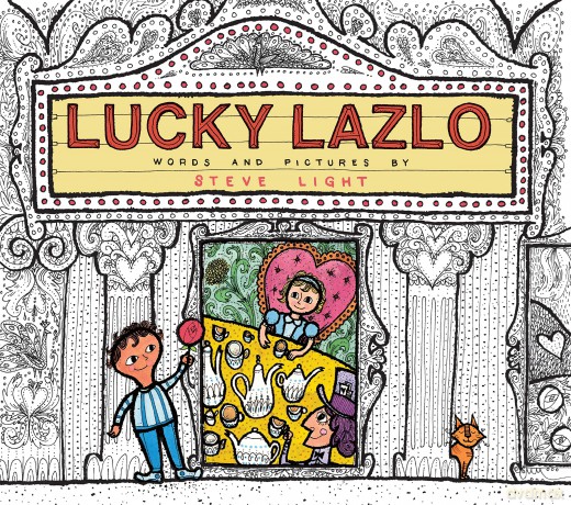 Lucky Lazlo - Steve Light [KSIĄŻKA]