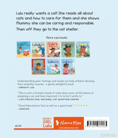 Lulu Gets a Cat: 5 (Booky Girl Lulu) - Anna McQuinn [KSIĄŻKA]