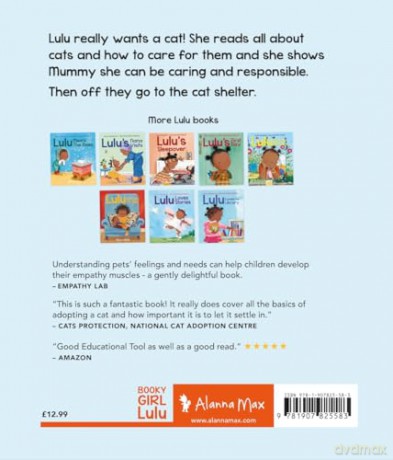 Lulu Gets a Cat: 5 (Booky Girl Lulu) - Anna McQuinn [KSIĄŻKA]