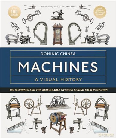 Machines A Visual History: 100 Machines and the Remarkable Stories Behind Each Invention - Dominic Chinea [KSIĄŻKA]