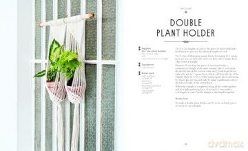 Macramé: 30 Super Simple Projects For Your Home (Quick Crafts): 25 Super Simple Projects For Your Home - Françoise Vauzeilles [KSIĄŻKA]