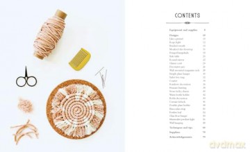 Macramé: 30 Super Simple Projects For Your Home (Quick Crafts): 25 Super Simple Projects For Your Home - Françoise Vauzeilles [KSIĄŻKA]