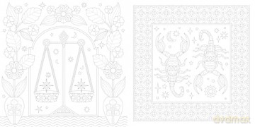 Maggie Magoo's Amazing Astrology: beautiful star signs for colouring - Maggie Magoo Designs [KSIĄŻKA]