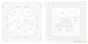 Maggie Magoo's Amazing Astrology: beautiful star signs for colouring - Maggie Magoo Designs [KSIĄŻKA]