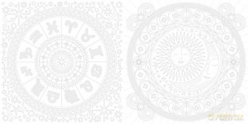 Maggie Magoo's Amazing Astrology: beautiful star signs for colouring - Maggie Magoo Designs [KSIĄŻKA]