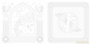 Maggie Magoo's Amazing Astrology: beautiful star signs for colouring - Maggie Magoo Designs [KSIĄŻKA]