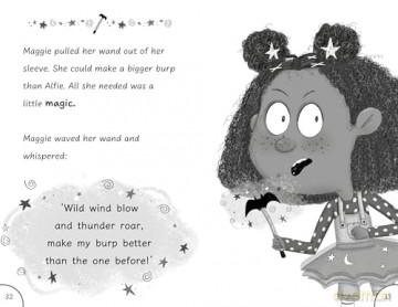Maggie Sparks and the Monster Baby: Accessible Easier Edition (Easier Maggie Sparks) - Steve Smallman [KSIĄŻKA]