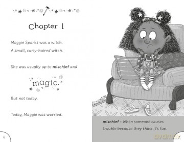 Maggie Sparks and the Monster Baby: Accessible Easier Edition (Easier Maggie Sparks) - Steve Smallman [KSIĄŻKA]