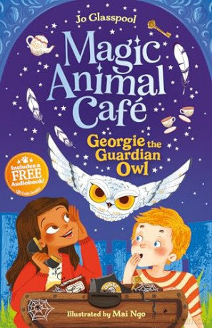 Magic Animal Cafe - Georgie the Guardian Owl: 6 - Jo Glasspool [KSIĄŻKA]