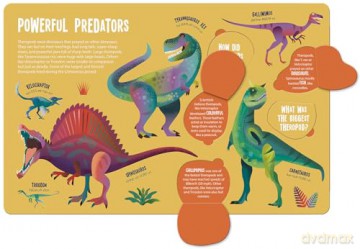Magic Searchlight - Dinosaurs (Seek and Find-Magic Searchlight Books) - Kit Elliot [KSIĄŻKA]
