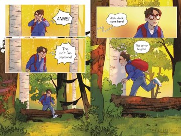 Magic Tree House: Dinosaurs Before Dark: The Graphic Novel - Mary Pope Osborne [KSIĄŻKA]