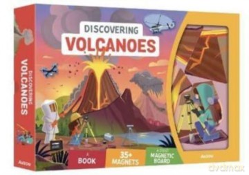 Magnetic Box Sets: Volvanoes - Auzou [KSIĄŻKA]