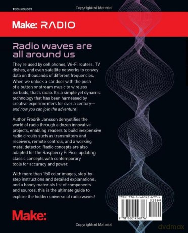 Make: Radio: Hands-On Adventures in the Hidden Universe of Radio Waves - Fredrik Jansson [KSIĄŻKA]