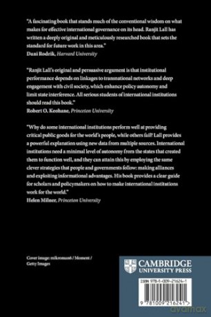 Making International Institutions Work: The Politics of Performance - Ranjit Lall [KSIĄŻKA]