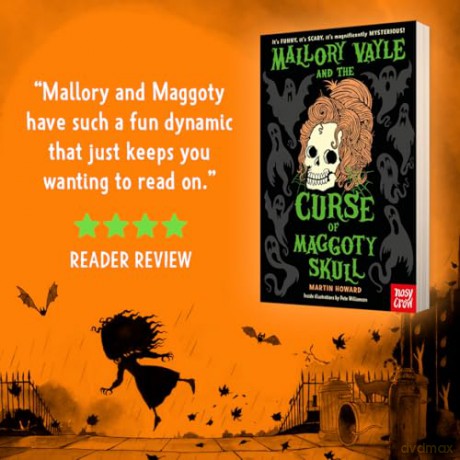 Mallory Vayle and the Curse of Maggoty Skull - Martin Howard [KSIĄŻKA]