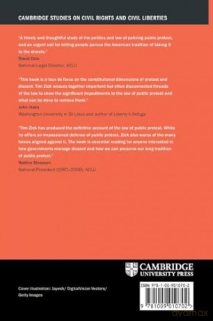 Managed Dissent: The Law of Public Protest (Cambridge Studies on Civil Rights and Civil Liberties) - Timothy Zick [KSIĄŻKA]