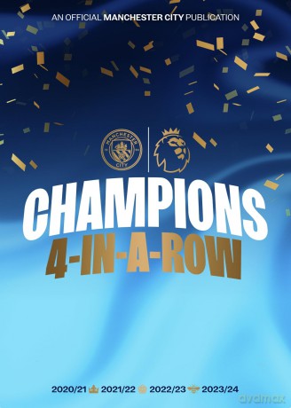 Manchester City: Champions 4 In A Row official book - Manchester City [KSIĄŻKA]