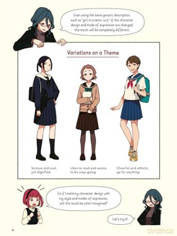 Manga Character Design: Faces, Fashions, Hairstyles and More! (With Over 800 Illustrations) - Shun Akagi [KSIĄŻKA]