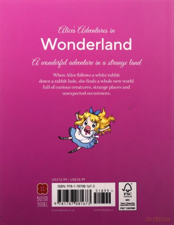 Manga Classics: Alice in Wonderland: Great Literature Brought to Life - Button Books [KSIĄŻKA]