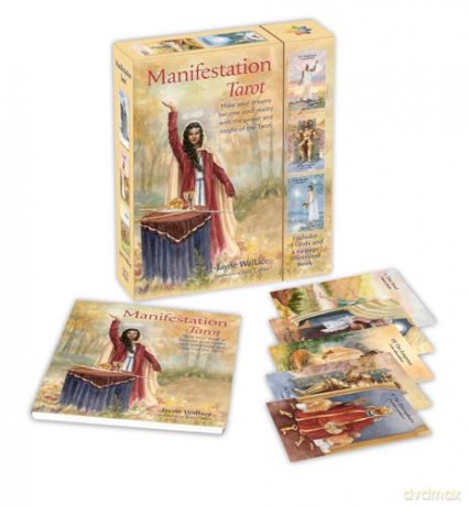 Manifestation Tarot: Includes 78 cards and a 64-page illustrated book - Jayne Wallace [KSIĄŻKA]