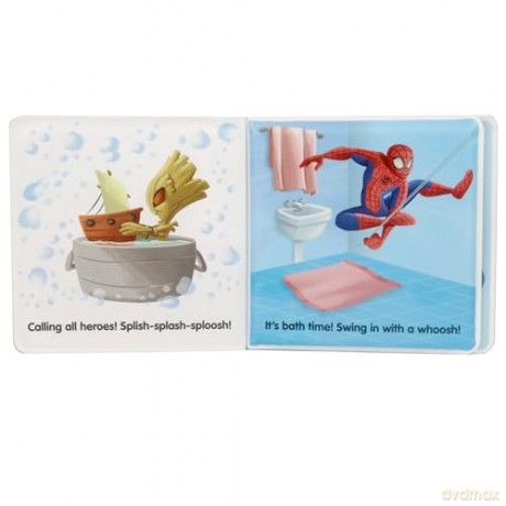 Marvel Beginnings: Bath Time Heroes Bath Book - Pi Kids [KSIĄŻKA]
