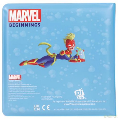 Marvel Beginnings: Bath Time Heroes Bath Book - Pi Kids [KSIĄŻKA]