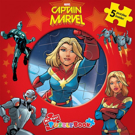 Marvel Captain Marvel My First Puzzle Book [KSIĄŻKA]