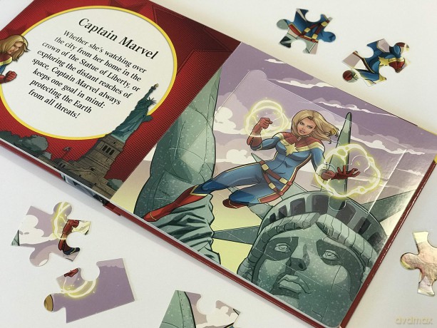 Marvel Captain Marvel My First Puzzle Book [KSIĄŻKA]