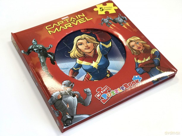 Marvel Captain Marvel My First Puzzle Book [KSIĄŻKA]