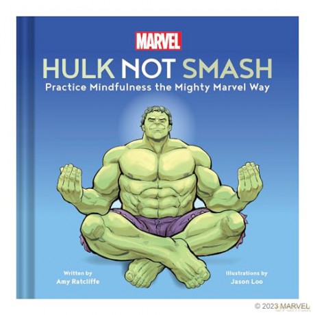 Marvel Hulk Not Smash: Practice Mindfulness the Mighty Marvel Way - Amy Ratcliffe [KSIĄŻKA]