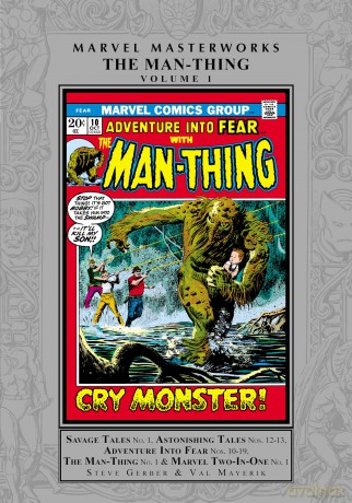 Marvel Masterworks: The Man-Thing Vol. 1 (Marvel Masterworks, 1) - Steve Gerber [KSIĄŻKA]