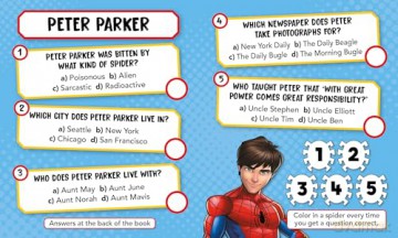 Marvel Spider-Man: 5-in-1 Kalendarz Adwentowy (Countdown to Christmas with stories, activities and quizzes!) [KSIĄŻKA]