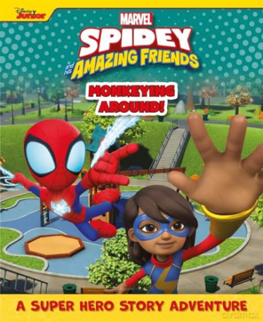 Marvel Spidey and his Amazing Friends: Monkeying Around! (Presenter Spreads 2) [KSIĄŻKA]