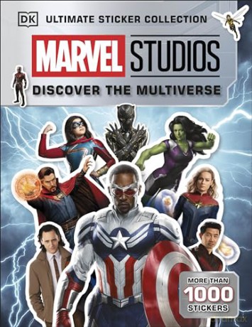 Marvel Studios Discover the Multiverse Ultimate Sticker Collection: More Than 1000 Stickers [KSIĄŻKA]