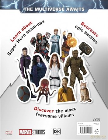 Marvel Studios Discover the Multiverse Ultimate Sticker Collection: More Than 1000 Stickers [KSIĄŻKA]