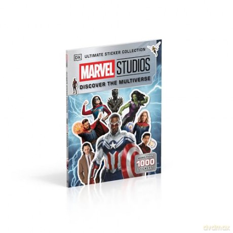 Marvel Studios Discover the Multiverse Ultimate Sticker Collection: More Than 1000 Stickers [KSIĄŻKA]